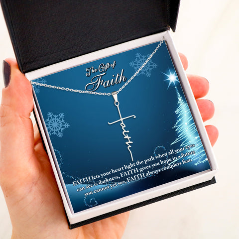 Christmas Gift of FAITH Necklace