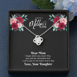 Mother's Day "I Carry You In My Heart" Love-Knot Necklace